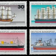 Bund / Nr. 929 - 932 Segelschiffe postfrisch