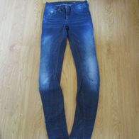 G-Star Raw Jeans, Blau, Größe 26/32, mit Elasthan, Neuwertig