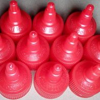 10 exotic food Soßen Flaschendeckel Flaschenverschlüsse Flaschen Dosier-Deckel, neu