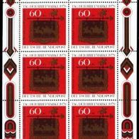 Bund / Nr. 1023 Tag der Briefmarke postfrisch / Kleinbogen