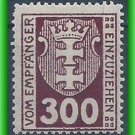 Danzig MiNr. Porto 10 ungebraucht, (3761 b/ T)