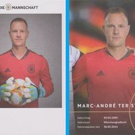 DFB Portraitkarte EM 2020 Marc-André ter Stegen