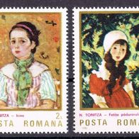 Rumänien - Postfrisch Mi-Nr. 4231-34 "Gemälde von Nicolae Tonitza" nur 25%Mi