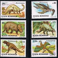 Rumänien - Postfrisch Mi-Nr. 4911-16 "Prähistorische Tiere" nur 25%Mi
