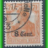 Etappe West MiNr. 3 gestempelt., (3516 b/ T)