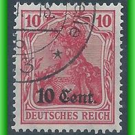 Etappe West MiNr. 4 a gestempelt., (3496 b/ T)