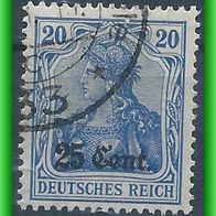 Etappe West MiNr. 6 a I gestempelt., (3486 b/ T)