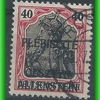 Allenstein MiNr. 7 gestempelt , (3423 b/ T)