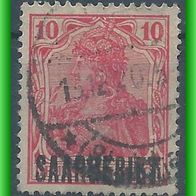 Saar MiNr. 33 gestempelt , (3416 b/ T)