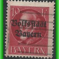 Bayern MiNr. 119A gestempelt, (3267 b/ T)