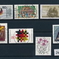 2479 - BRD Briefmarken Michel Nr1180,1184,1185,1186,1190,1192,1194 gest Jahrg.1983