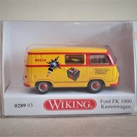Wiking 1:87 Ford Transit FK 1000 Kasten Bosch Classic Service in OVP 0289 03 (2017)