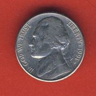USA 5 Cents 1991.P.