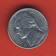 USA 5 Cents 1992 D