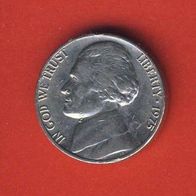 USA 5 Cents 1975