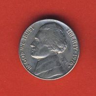 USA 5 Cents 1976 D