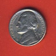 USA 5 Cents 1987 P