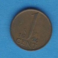 Niederlande 1 Cent 1964