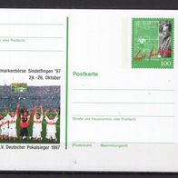 BRD / Bund 1997 Sonderpostkarte Briefmarkenbörse Sindelfingen PSo 50 ungebraucht