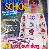 strick & schic 1991-05 Retro-Maschen Handarbeit