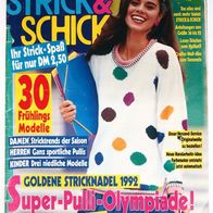 strick & schic 1992-02 Retro-Maschen Handarbeit