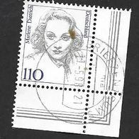 BRD Briefmarke " Frauen der deutschen Geschichte " Michelnr. 1939 o Eckrand unten