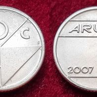 11863(8) 10 Cents (Aruba) 2007 in vz ................... von * * * Berlin-coins * * *