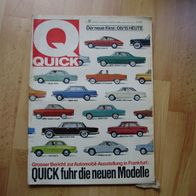 Quick Heft 37 1963 vom 15. September