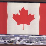 Kanada Blister mit KMS Satz 2003 und 1 Dollar,100. Jahrestag- Kobaltabbau RAR Auflage