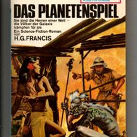 Perry Rhodan TB 141 Das Planetenspiel * 1981 - H.G. Francis 2. Aufl.