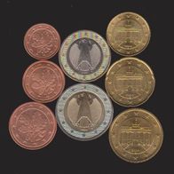 2004 Deutschland Euro-Kursmünzensatz KMS UNC bankfrisch Prägebuchstabe G