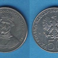 Polen 50 Zlotych Polnische Könige Kasimir