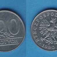 Polen 100 Zlotysch 1990