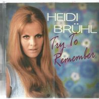 HEIDI BRÜHL - TRY to remember - Bear Fam CD