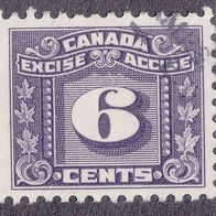 Kanada Canada - Steuermarke Bar: CA EX68 O #050496