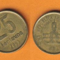 Argentinien 25 Centavos 1993