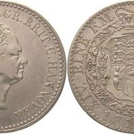 Hannover 1 Taler 1834 B "WILHELM IV." (1830-1837) f. vz