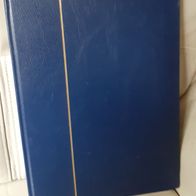 Einsteckbuch blau mit 4 weißen Blättern