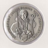 Bayern Kunstmedaille 1000 Silber "Fürstbischof J. Echter von Mespelbrunn" High Relief