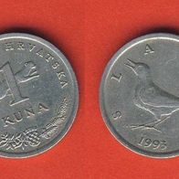 Kroatien 1 Kuna 1993