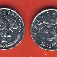 Kroatien 20 Lipa 1999