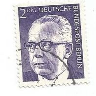 Briefmarke BRD Berlin: 1970 - 2 Mark - Michel Nr. 370