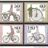 Bund / Nr. 1242 - 1245 Fahrräder postfrisch