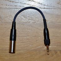 Adapter Shure (4-pol. Mini-XLR TA4M TQG) für Sennheiser EW SK 100 300 ...