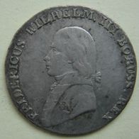 Preußen 1/6 Taler (4Groschen) 1801 A "Friedrich Wilhelm III." (1797-1840) f. vz