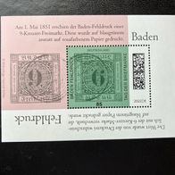BRD 2022 - Mi. Nr. 3719 - Block 90 - Fehldruck - Tag der Briefmarke - postfrisch