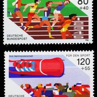 Bund / Nr. 1269 - 1270 Leichtathletik postfrisch