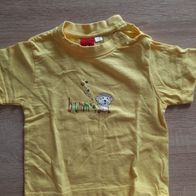 Gelbes T-Shirt in Gr. 74
