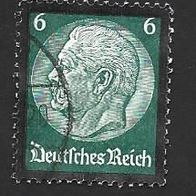 Deutsches Reich Briefmarke " Hindenburg mit Trauerrand " Michelnr. 550 o