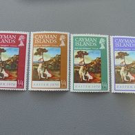 Cayman Islands 250/3 * * Ostern Gemälde von Tizian 1970